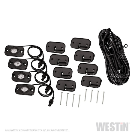 Westin LED Rock Light Kit 09-80005